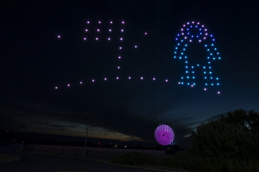 DroneSwarm - Drone Show - Goonhilly