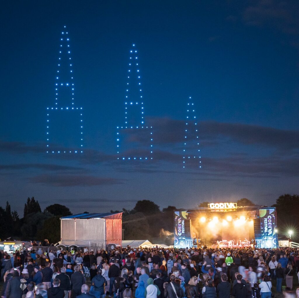 Godiva Drone Light Show