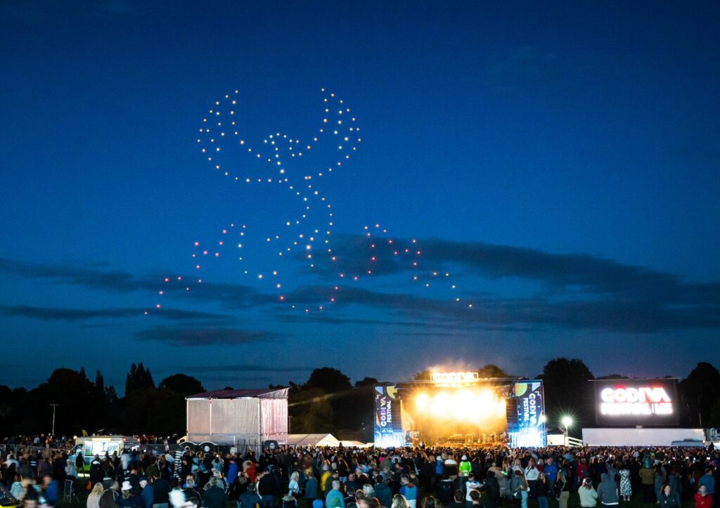 Godiva Drone Light Show