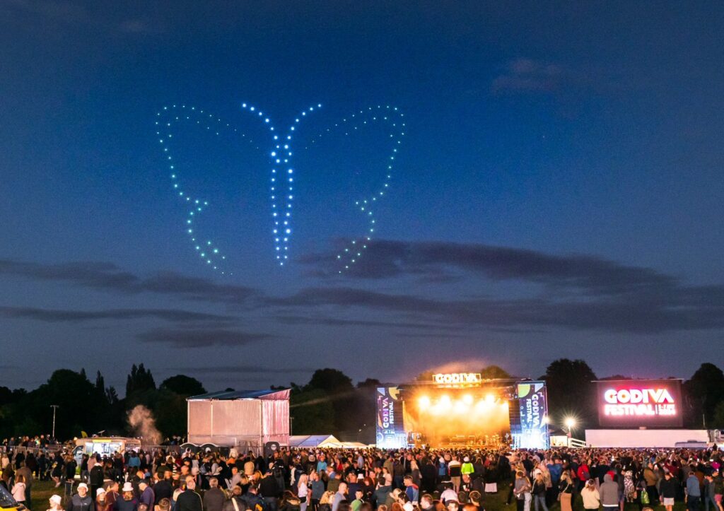 Godiva Drone Light Show