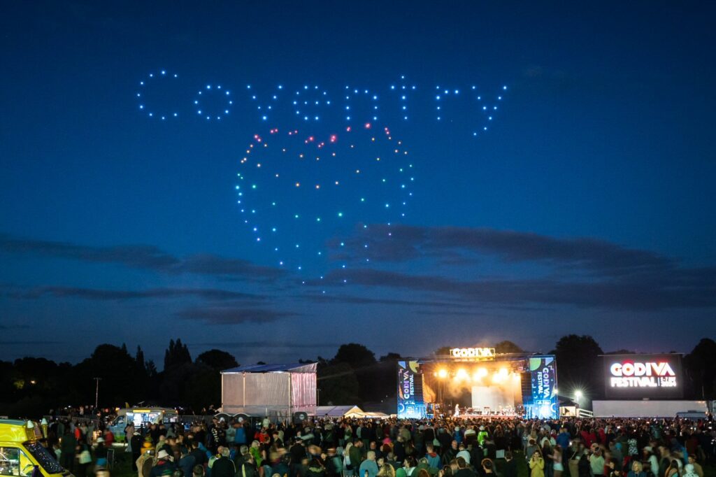 Godiva Drone Light Show