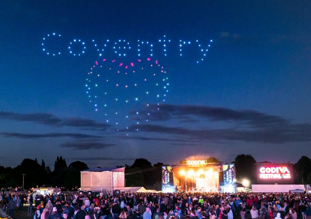 Godiva Drone Light Show