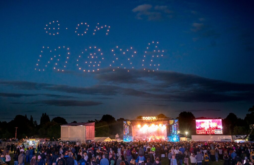 Godiva Drone Light Show