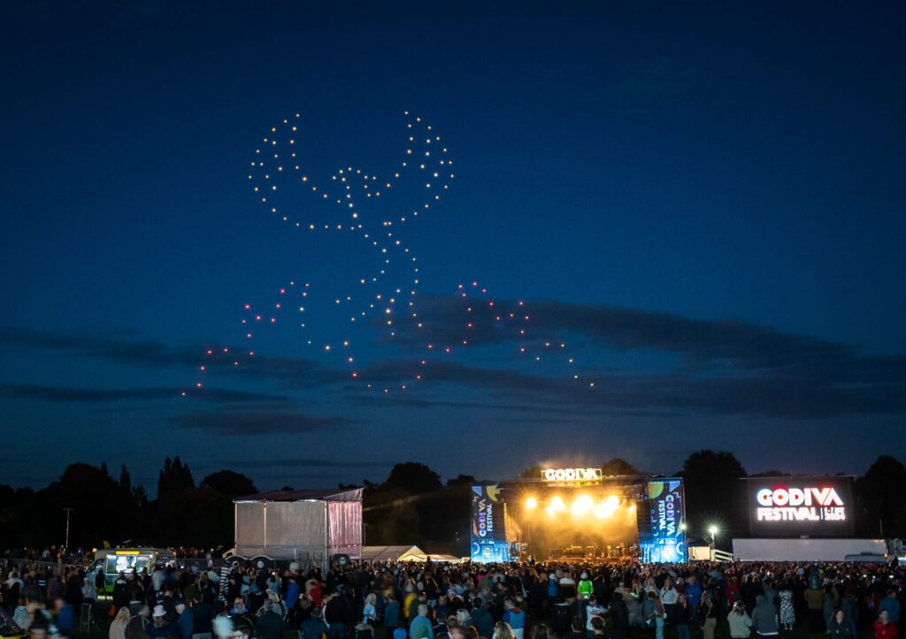 Godiva Drone Light Show