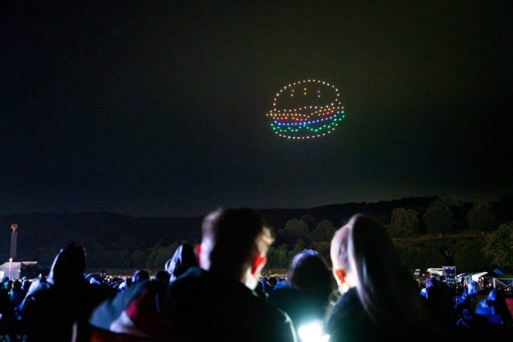 Drone light show