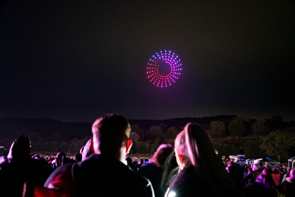 Drone light show