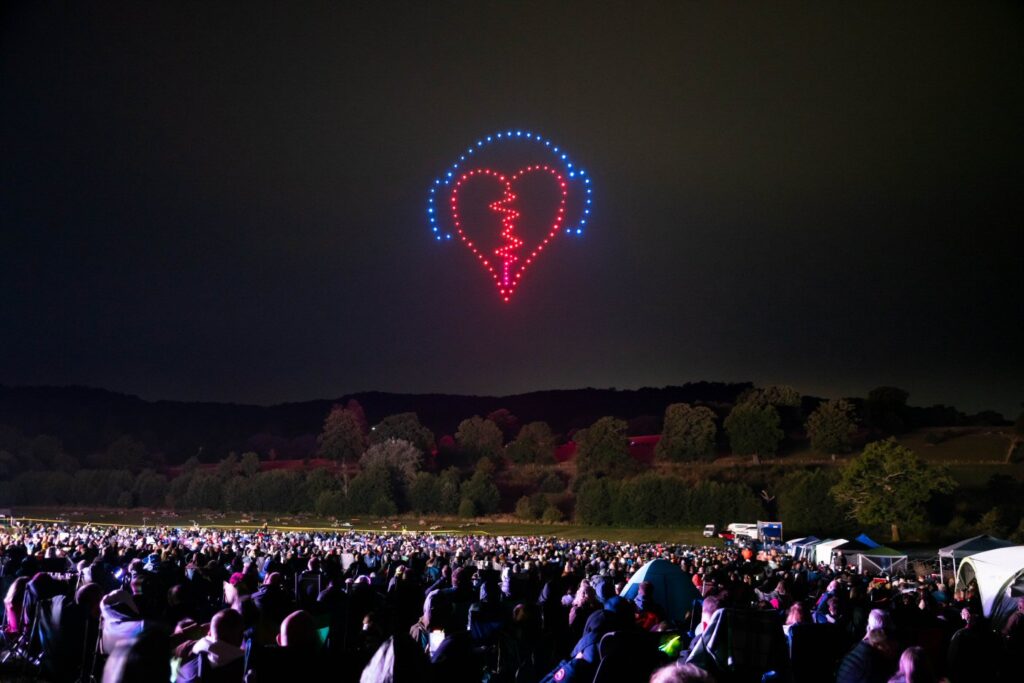 Drone light show