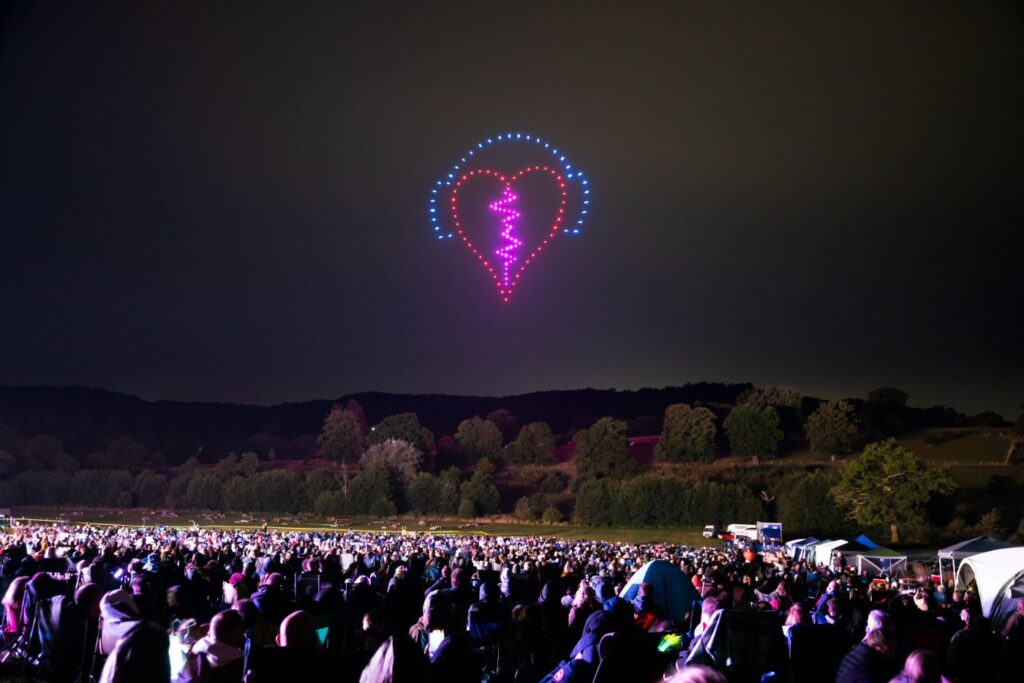 Drone light show