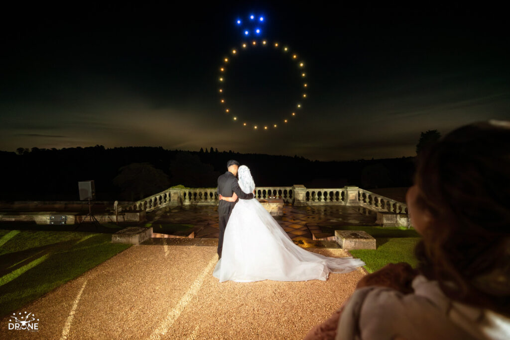 Osmaston Park Wedding Drone Show